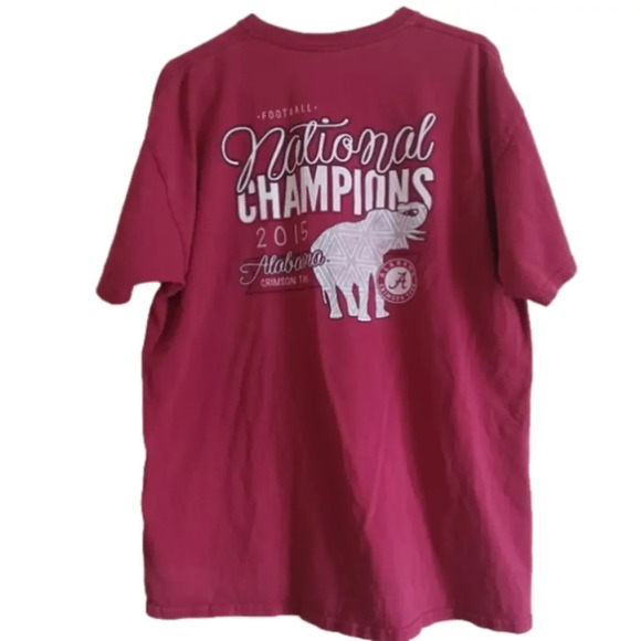 Alabama National Champions 2015 Vintage t-shirt size XL - Picture 2 of 4